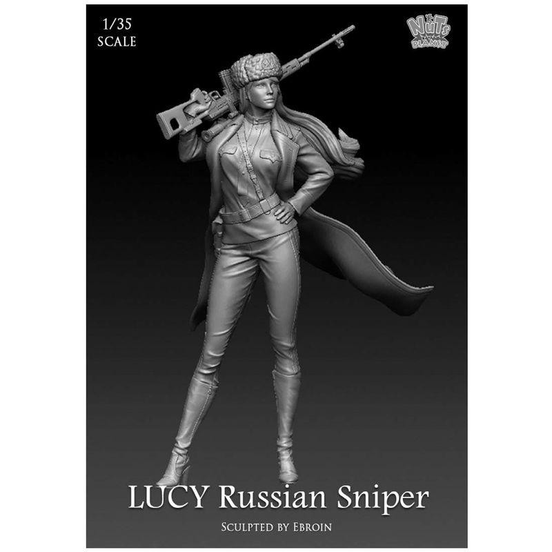 ナッツプラネット 1/35 現用 ロシア最凶の女狙撃兵 ルーシー 未塗装