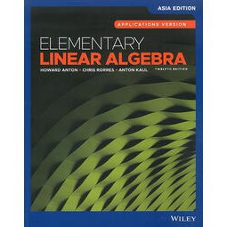 滄海-建宏 Elementary Linear Algebra 12/e ANTON 9781119666257 <建宏書局>
