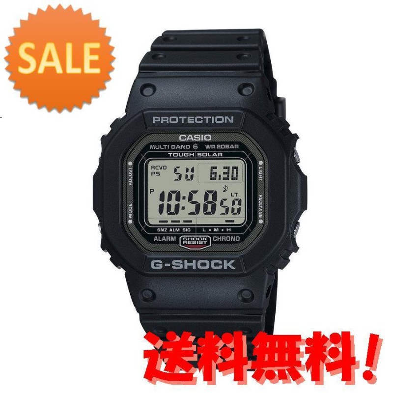 カシオ (国内正規品)G-SHOCK(ジーショック)ソーラー電波 メンズタイプ GW-5000U-1JF 15倍ポイント | LINEショッピング