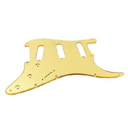 Custom Guitar Pickguard For Stratocaster Strat Standard ,Gorgeous Gold Mirror