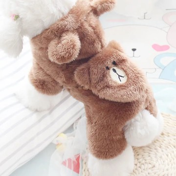 寵物衣服 泰迪狗狗衣服 幼犬四角衣服 可愛加厚小型犬服飾 比熊秋冬裝 貓咪衣服 寵物服飾【不二雜貨】