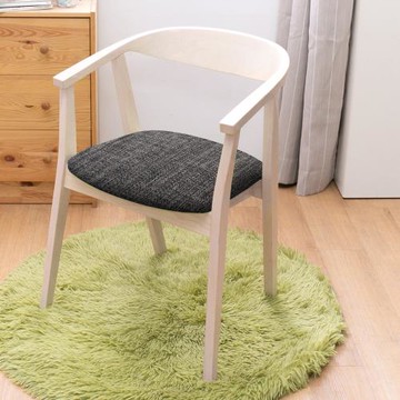 【AS】芙蓉扶手布面餐椅-57.5*51*75cm(兩色可選)