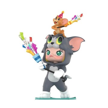 POPMART 泡泡瑪特 Molly 大娃 貓和老鼠 茉莉 正版 TOM AND JERRY 盲盒 湯姆 公仔