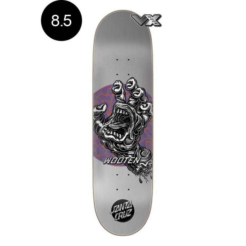 SANTA CRUZ サンタクルーズ】8.5in x 32.2in WOOTEN ALIVE HAND VX PRO DECK デッキ スケボーデッキ  ジェイク・ウーテン スケートボード スケボー | LINEブランドカタログ