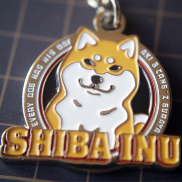 倉屋 原創柴犬金屬鈅匙扣