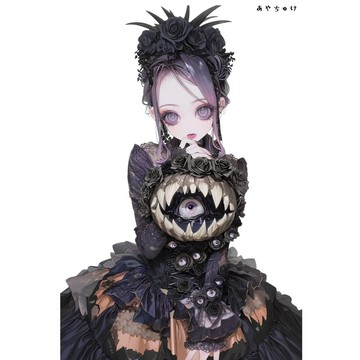 【9 月新作】07-152-0116 人物貼紙 瘋狂哥德式萬聖節