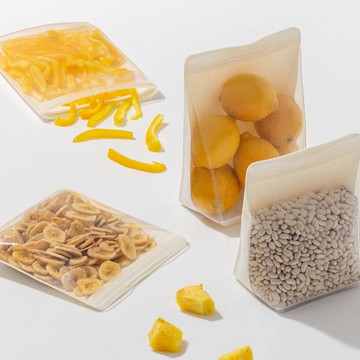 矽膠密封保鮮袋/小站立/36oz 薄荷綠