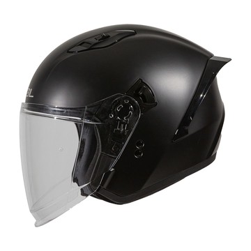 【輕便首選】SOL SO11P 素色 消光黑 3/4罩安全帽