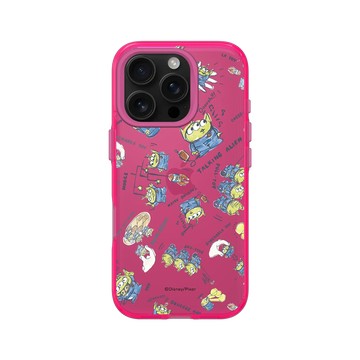 iPhone 16 Pro Clear 粉漾桃 - 迪士尼-玩具總動員 Toy Story - 三眼怪樂園