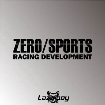 ZERO/SPORTS 賽車改裝廠牌 日系車身貼 車貼 貼紙 防水反光 機車汽車貼紙