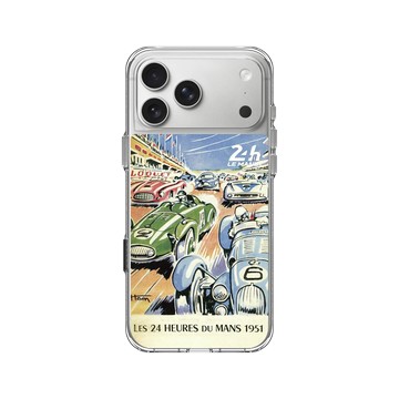 iPhone 17 Pro Max Clear Case（相機按鈕） 透明 - 24 Hours of Le Mans - Poster 1951