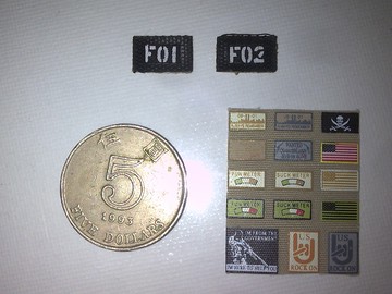 兵者草堂-SS兵人 1/6 SS051 美軍第75游騎兵團第1營 章
