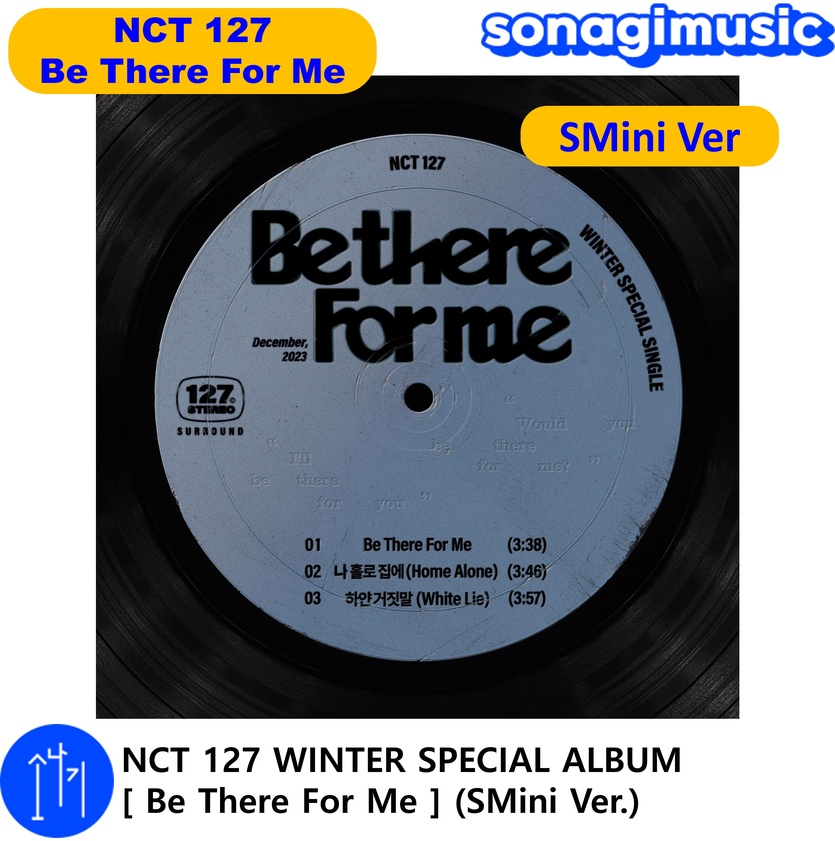 NCT 127 WINTER SPECIAL ALBUM Be There For Me (SMini Ver.)