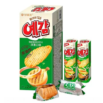 [COSCO代購6] C333285 好麗友 預感香烤洋芋片 洋蔥口味 64公克 X 12盒