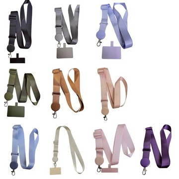 【HOOMI】寬版素色長背帶（混色）（顏色隨機出貨）