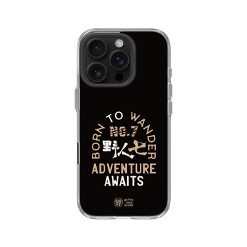 iPhone 16 Pro Clear Case（相機按鈕） 透明 - KID - ADVENTURE 野人七號