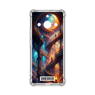 realme 手機殼 TRON REALME 11 PRO+  樓梯與少女  載具 四角防摔殼 手機殼