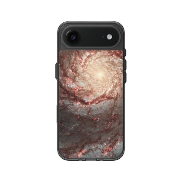 iPhone Air Clear (相機按鈕) 酷墨灰 - NASA - The Two-faced Whirlpool Galaxy