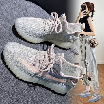 椰子鞋女鞋2025夏季新款運動鞋女莆田跑步減震訓練鞋輕便網面透氣