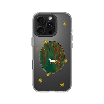 iPhone 16 Pro Clear Case（相機按鈕） 透明 - Autumn's Tale / 秋天的故事 - 夜間旅人
