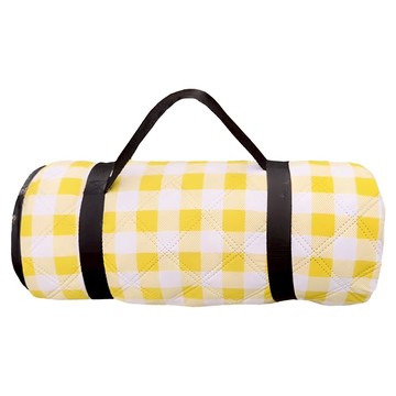 ALBERT 亞伯特 防潮野餐墊 收納方便好攜帶 防潑水 耐髒 舒適柔軟親膚  200 x 150cm  黃色