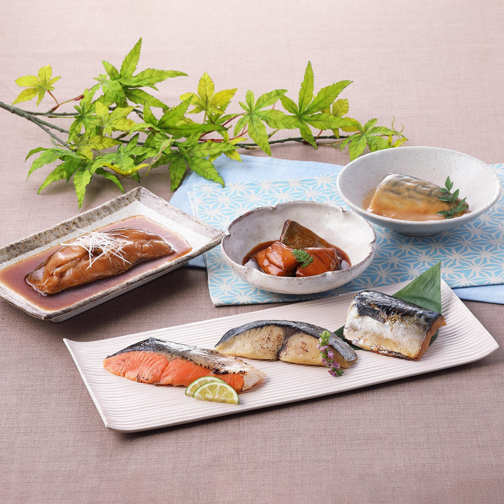 なだ万 料亭の焼魚・煮魚 詰め合せ（YN-10A）