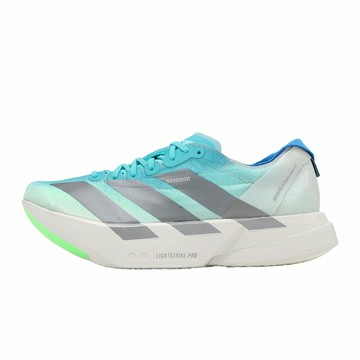 adidas 愛迪達 競速跑鞋 Adizero Adios Pro 4 M 男鞋 藍 灰 避震 慢跑鞋 JS2579