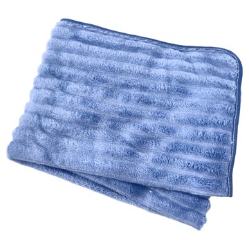 雲朵毛巾/珊瑚絨浴巾/吸水毛巾/洗澡浴巾/飯店浴巾/浴巾加厚/純棉浴巾  藍色  2條