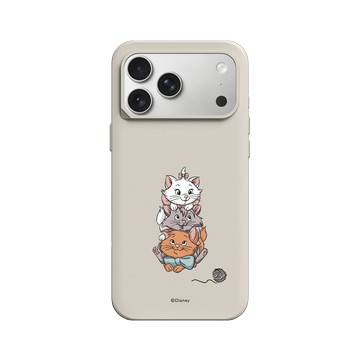 iPhone 17 Pro Max SolidX 貝殼灰 - 迪士尼-經典系列 Disney Classics - 貓兒歷險記 Les Aristochats - Marie, Berlioz et Toulouse