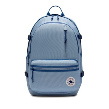 CONVERSE【授權專賣店】 後背包 雙肩包-10021138-A28-霧藍 經典Chuck Taylor圓標