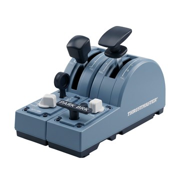 THRUSTMASTER 圖馬斯特 TCA QUADRANT ADDON AIRBUS 掌上遊戲機配件  單一商品  藍色  1個