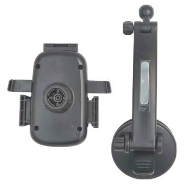 TWHAMMER 焊馬 汽車專用手機架 快速取放 CY-H5606 支援4.7-7.2吋手機 單手操作 360°旋轉  黑色  1個