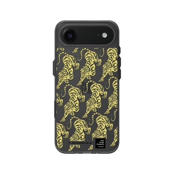 iPhone Air Clear (相機按鈕) 酷墨灰 - Van Gogh Museum - 老虎 - 重複圖案