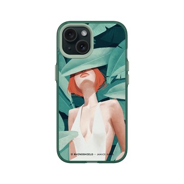 iPhone 15 Clear 憂墨綠 - Janice Sung - Orange 橘