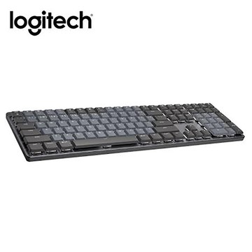 羅技Logitech無線智能機械鍵盤/MX Mechanical茶軸/全尺寸