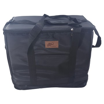 Lofor 樂活生活家 大型保冰保溫提袋 尺寸46*30*40cm 重量1.1kg 黑色 尼龍布  55L