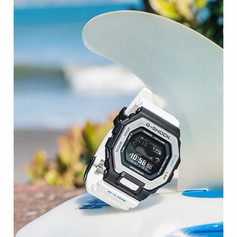 GBX-100-7JF G-LIDE Bluetooth メタルベゼル G-SHOCＫ タイドグラフ