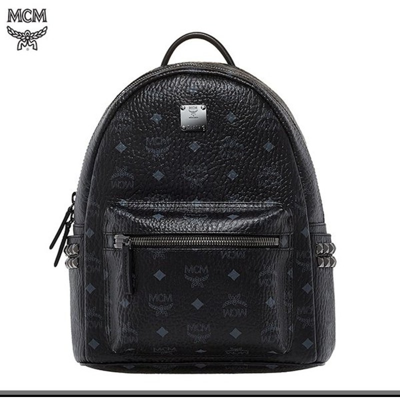 新品?正規品 MCM スタッズ スワロフスキー リュック リュック/バック 