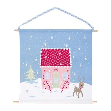 丹麥GreenGate Laura homes dusty blue 日曆掛飾