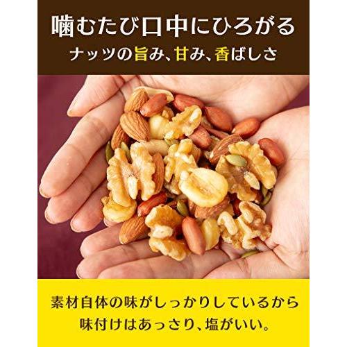 Eight Shop ミックスナッツ 塩味 500g 6種ミックス チャック付き袋