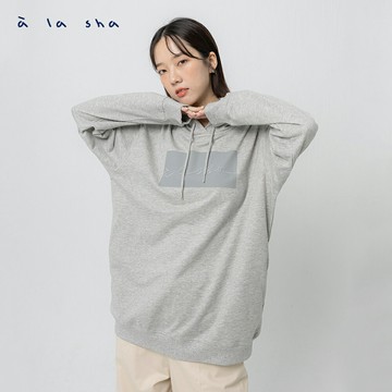a la sha A LA SHA WITH YOU連帽中性上衣