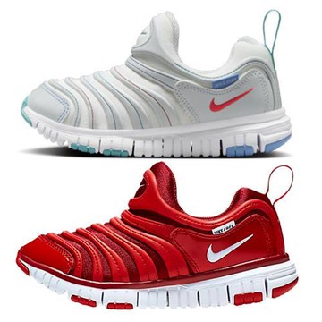 Nike 休閒鞋 中童鞋 Dynamo Free PS 淺藍/紅【運動世界】343738-105/343738-621