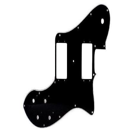 フェンダーVintage-Style Pickguard, '72 Tele Deluxe, 14-Hole Black 3-Ply