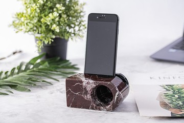 | 3C | 大理石。太魯閣擴音石。三用複合式。鮮豔。櫻桃紅