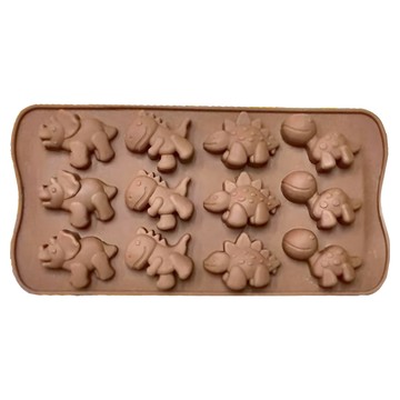 TRIARROW 三箭牌 巧克力模 12連  恐龍  1個