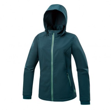 【【蘋果戶外】】山林 M12J02 64 海洋綠 女 輕量防風SOFT SHELL外套 軟殼外套 軟殼衣 保暖外套防風防潑水 秋冬 Mountneer