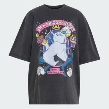 Adidas 愛迪達 Dy V Tee KS4184 女 T恤 運動上衣 休閒短袖 正面印花 純棉 黑