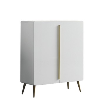 文創集 歐帝曼2.7尺雙開門鞋櫃(二色可選)-80x31.5x95cm免組