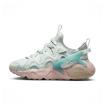 NIKE W AIR HUARACHE CRAFT女休閒運動鞋-綠粉-DQ8031002