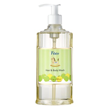 Fees BEBE 嬰兒柔護洗髮沐浴精 蘋果香  300ml  1瓶